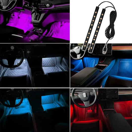 LED Interior Ambient Foot Light With USB
