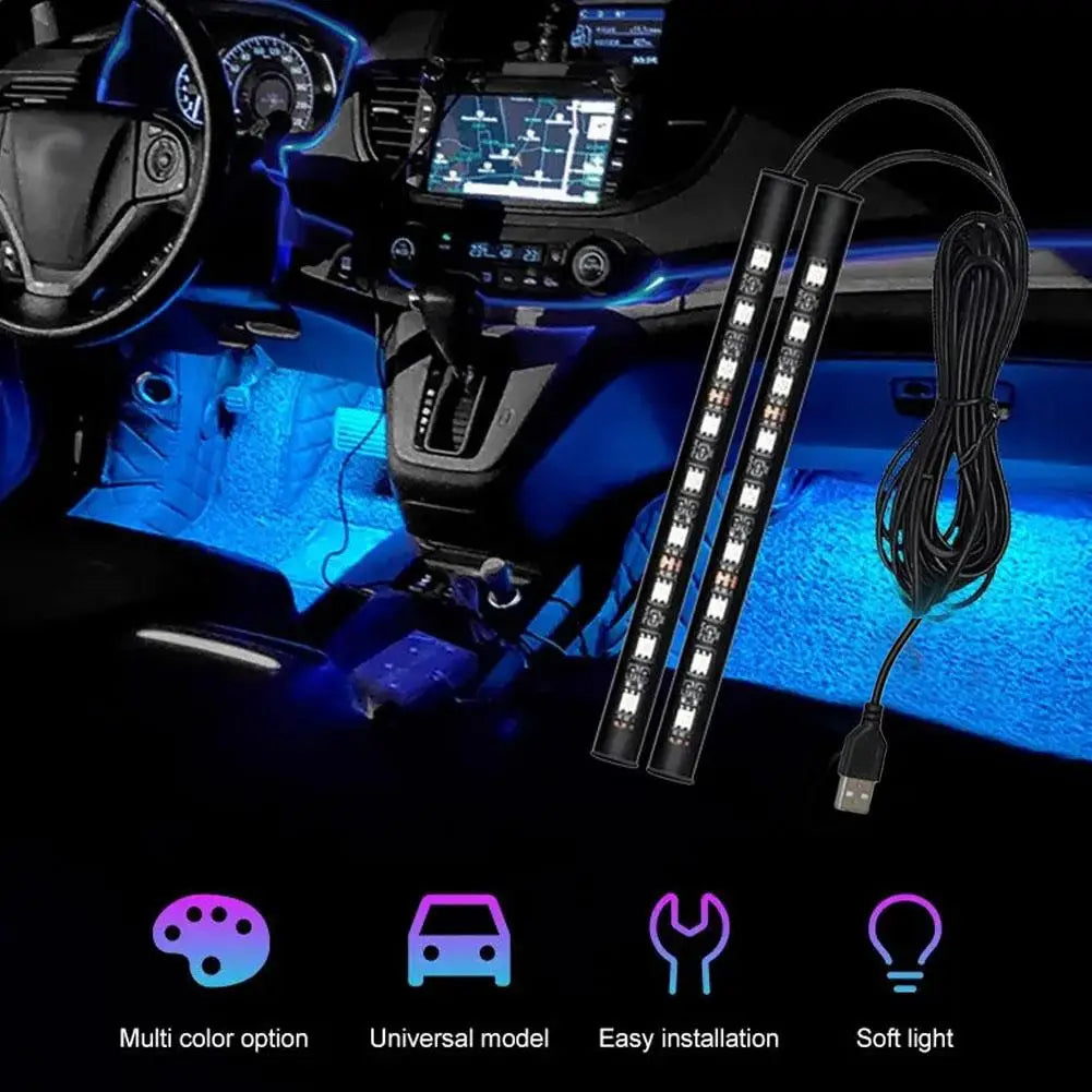 LED Interior Ambient Foot Light With USB
