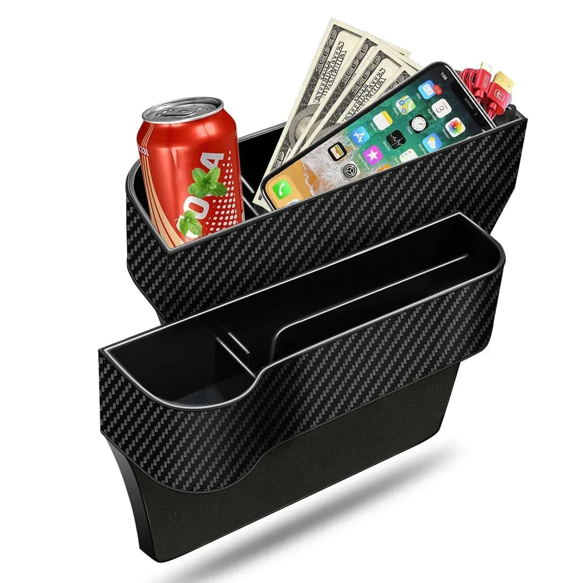 Multi-functional Car Seat Storage Box