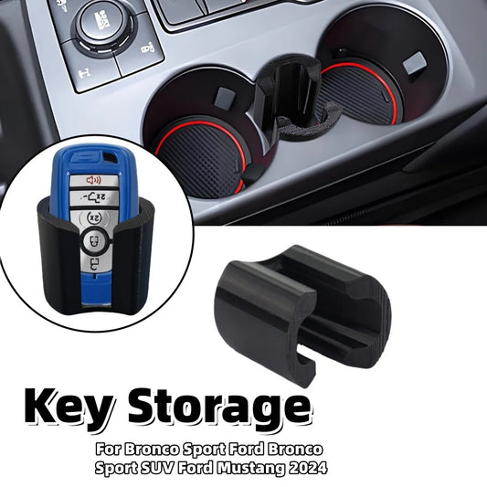 Car Key Storage Key Stowing Tidying Car Interior Storage Accessories For Bronco Sport Ford Bronco Sport SUV Ford Mustang 2024